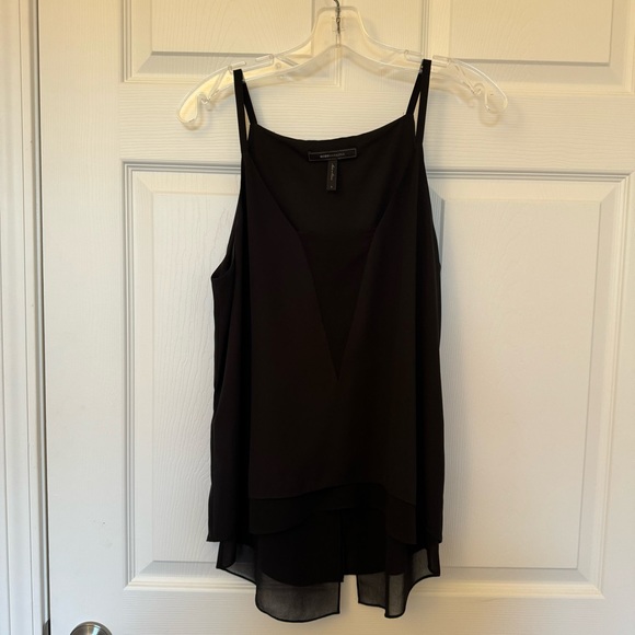 BCBG Max Azria Lyssa Tank Top | Black | Size Small / Petite - Picture 2 of 7